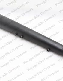 UNIVERSAL ROYAL ENFIELD MEGAPHONE EXHAUST SILENCER POWDER COATED