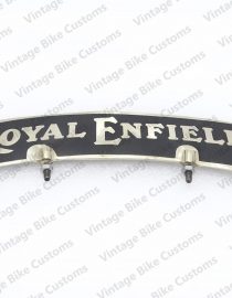 ROYAL ENFIELD BRASS MADE FRONT MUDGUARD NUMBER PLATE