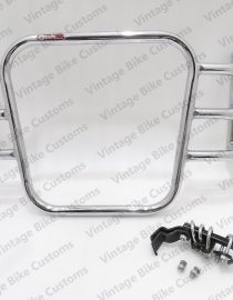 ROYAL ENFIELD AIRFLY STYLE SOLID CHROMED LEG GUARD