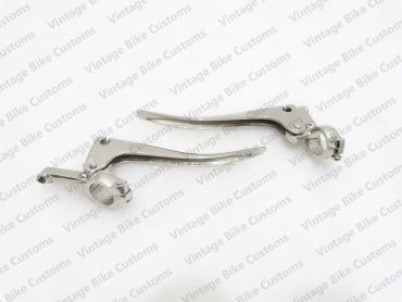 ROYAL ENFIELD NICKEL PLATED BRAKE AND CLUTCH LEVERS OLD MODEL 7/8"