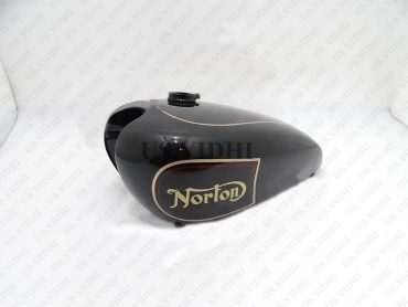 NORTON 16H BLACK PAINTED Steel PETROL TANK