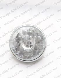 ROYAL ENFIELD 7" COMPLETE HEADLIGHT WITH BULB