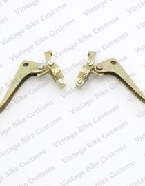 ROYAL ENFIELD BRASS BRAKE AND CLUTCH LEVERS OLD MODEL
