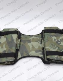 ROYAL ENFIELD HARLEY MILITARY GREEN SIDE BAG LUGGAGE WATER PROOF