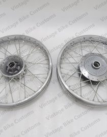 ROYAL ENFIELD 19" FRONT & 18" REAR WHEEL RIM SET FOR CLASSIC C5 UCE