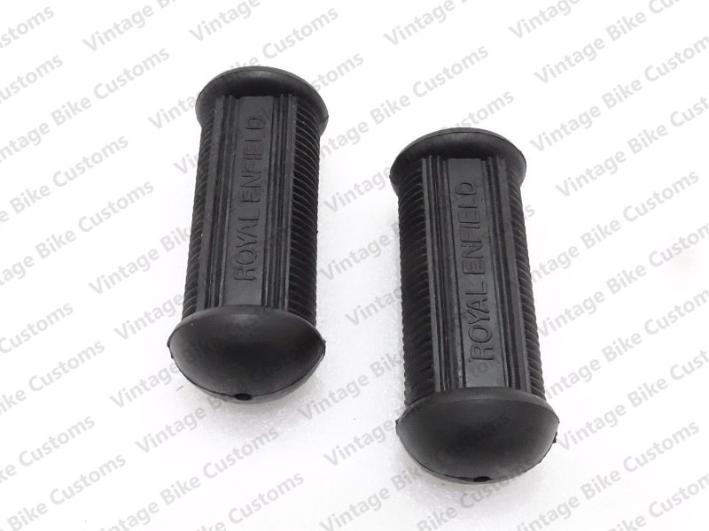 ROYAL ENFIELD  LOGO EMBOSSED FOOTREST RUBBER PAIR