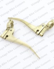 Details about   Brass Long Brake And Clutch Levers Fit For Royal Enfield Bullet 