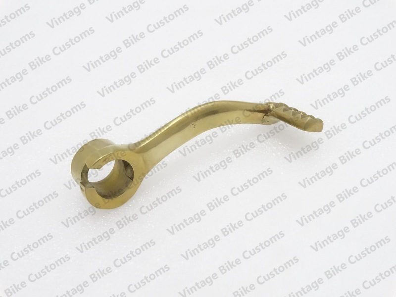 ROYAL ENFIELD BRASS NEUTRAL PEDAL LEVER|||