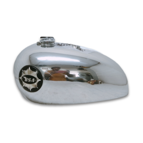 Gas Tank For 1960's BSA 499cc DBD32 DBD34 Gold Star Chrome