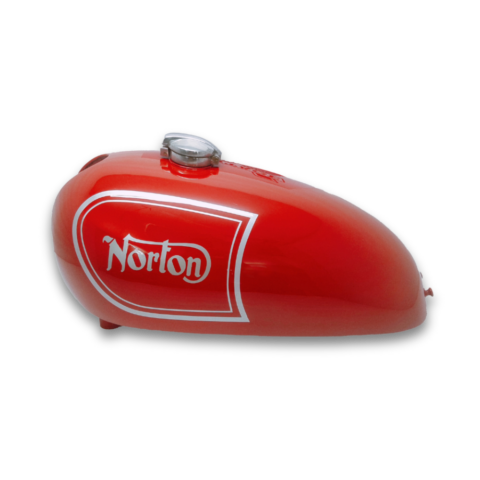 Gas Tank For Norton P11 N15 1960's Red with Cap
