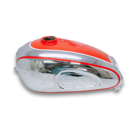 Gas Tank For Horex 1950's Regina 400cc Red & Chrome