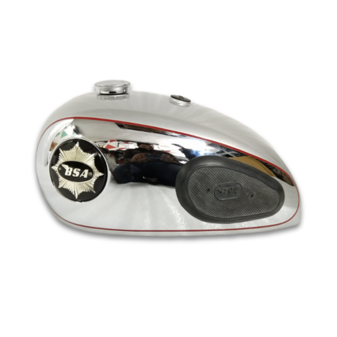 Gas Tank For Bsa A7 Shooting Star Silver