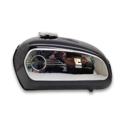 Gas Tank For Bmw R75/5 1970's Toaster Black with Panels