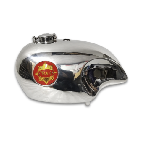 Gas Tank For Bsa A10 Rocket Gold Star Chromed with badge