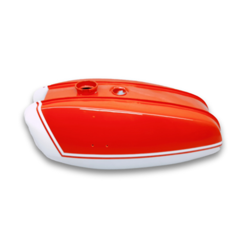 Gas Tank For Bsa A65 Thunderbolt Lightning 1970's Orange