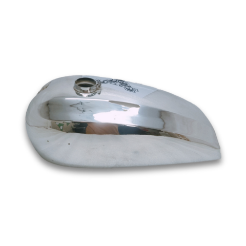Gas Tank For Norton Dominator Model 88 99 Wideline 1950's Chrome