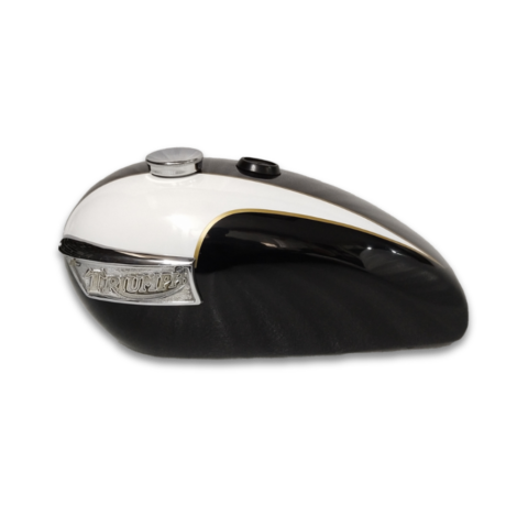 Gas Tank For 1970's Triumph T140 Bonneville Black