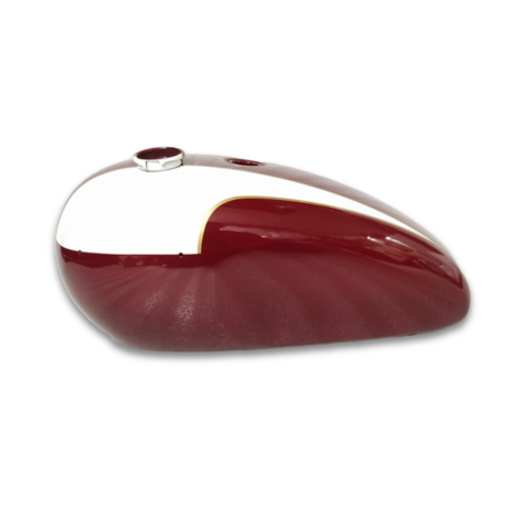 Gas Tank For 1970's Triumph T140 Bonneville Maroon