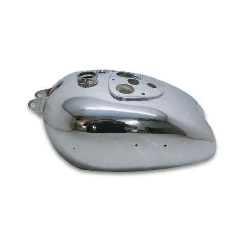 Gas Tank For Bsa M20 M21 Dlx M22 M23 24 1938-40 Chrome
