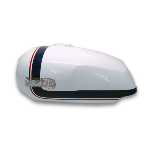 Gas Tank For Norton Commando 750 850 White