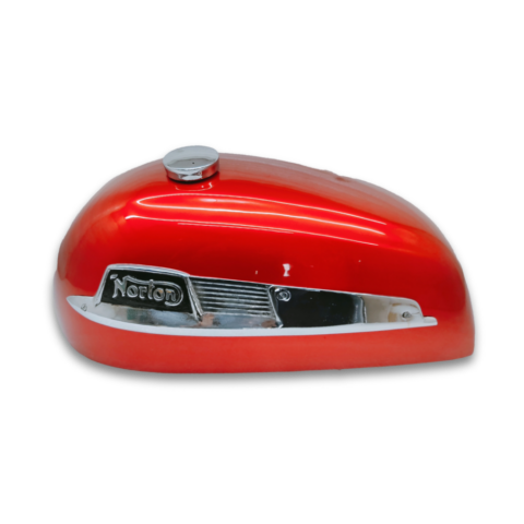 Gas Tank For Norton Mercury 650cc 1970's Cherry with Badge