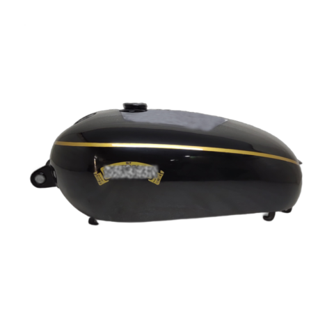 Gas Tank For Vincent 1950's Series C Black Shadow Black Painted