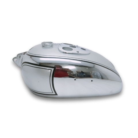 Gas Tank For BSA 1930's M24 500cc Chrome and Silver