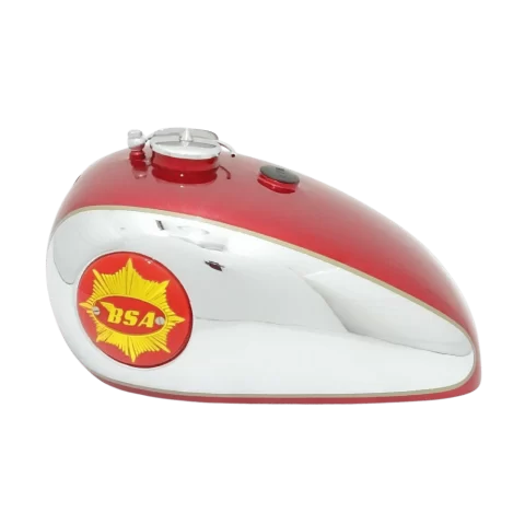 Gas Tank For Bsa Gold Star Scrambles Catalina In Cherry With Complete