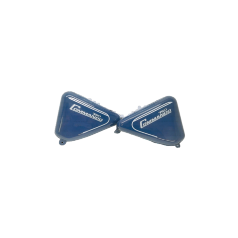Side Panels For Norton Commando Roadster 750Cc Blue Paint