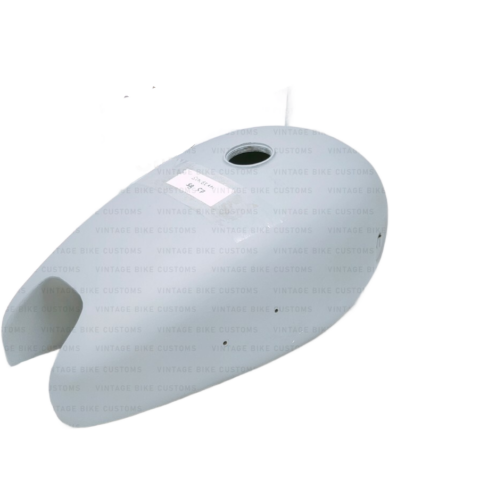 Gas Tank For Norton Commando Roadster In Black & Red Paint With Cap