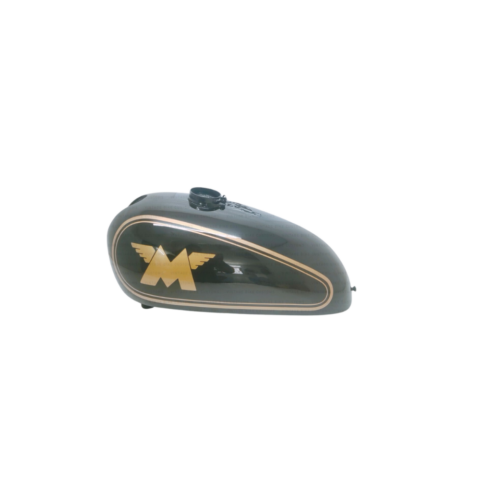 Gas Tank For Matchless G15 G80Cs Scrambler Competition In Black Paint (Fuel Tank
