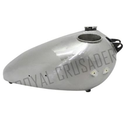 Gas Tank For Bsa A7 A10 In Blue Paint And Chromed (Fuel Tank)