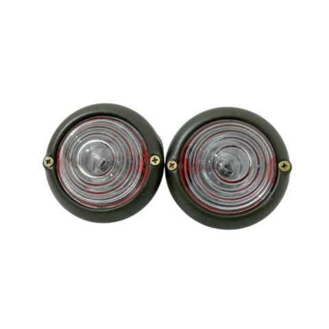 FITS Willys Jeeps Parking Turn Signal Indicator Clear Glass Light
