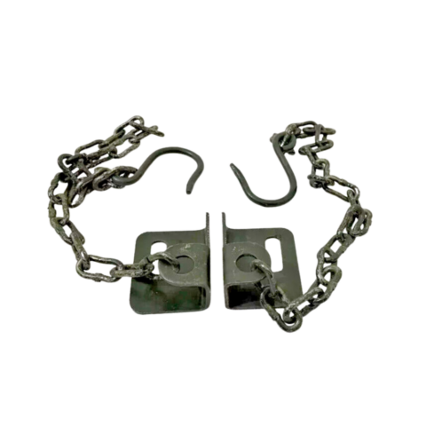 Fits Willys Jeep CJ3B Tail Gate Chain set Pair