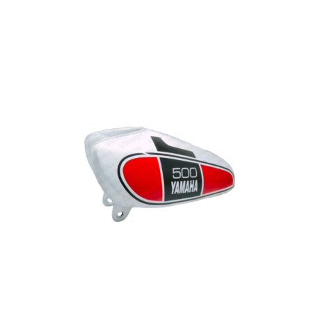 Gas Tank For Yamaha Xt 500 Tt 500 1977's Model In White And Red Paint