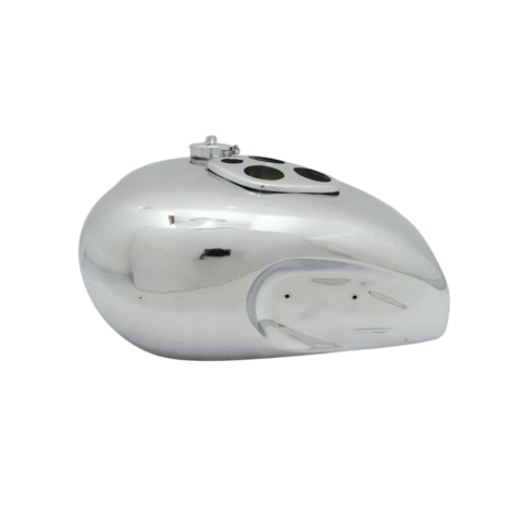 Gas  Tank For Triumph T90 5T Speed Twin 1948 In Chromed With Cap