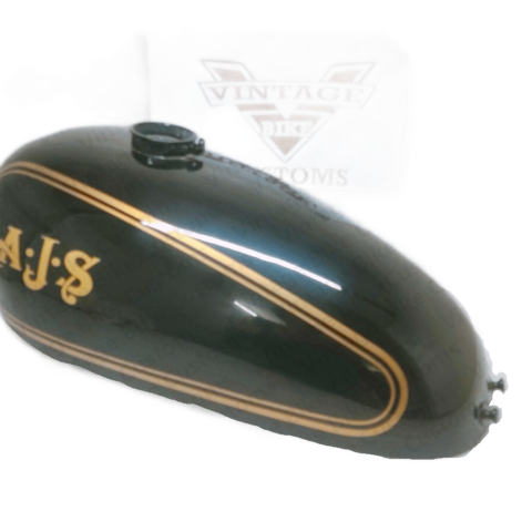 Gas Tank For Bsa A75 Mark 2 In Cherry Paint And Chrome With Cap (Fuel Tank)