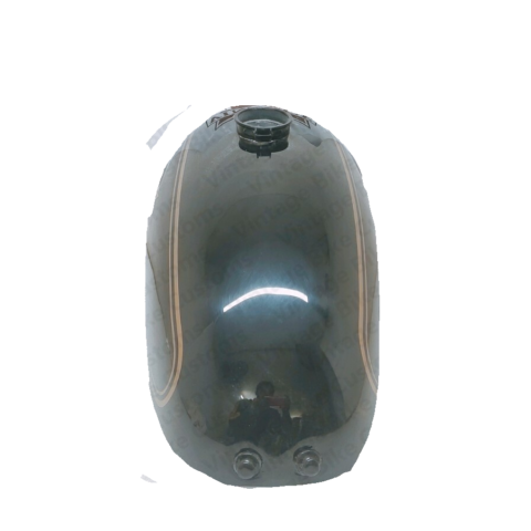 Gas Tank For Bsa A65 1968-69 Us Specs 2 Gallon In Black Paint &Chrome