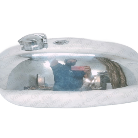 Gas Tank For Bsa A65 Spitfire Hornet In Red Paint With Free Cap