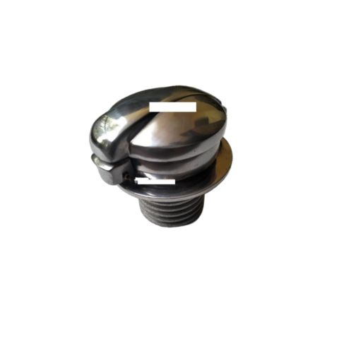 2" Monza Alloy Flip Up Fuel Tank Cap & Alloy Neck Fits Bsa Triumph
