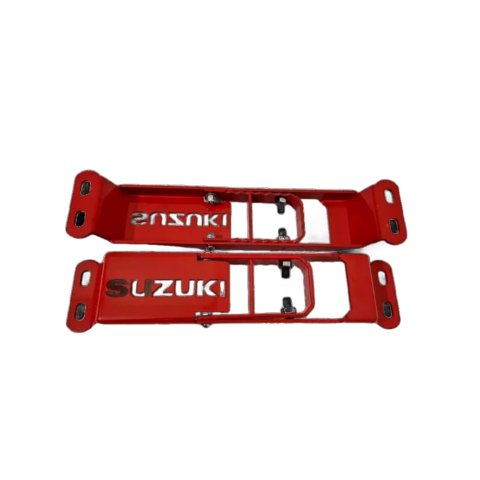 Fits Suzuki Samurai Sierra Gypsy Door Hinge Step Foot Peg Metal Foldable Red
