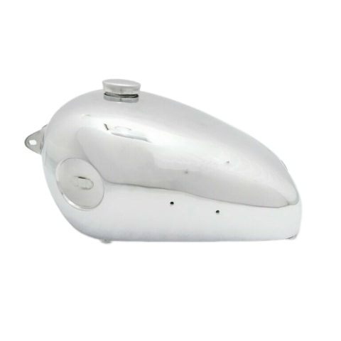 Gas Tank For Bsa B31 B33 Plunger Model In Chrome And Fuel Cap