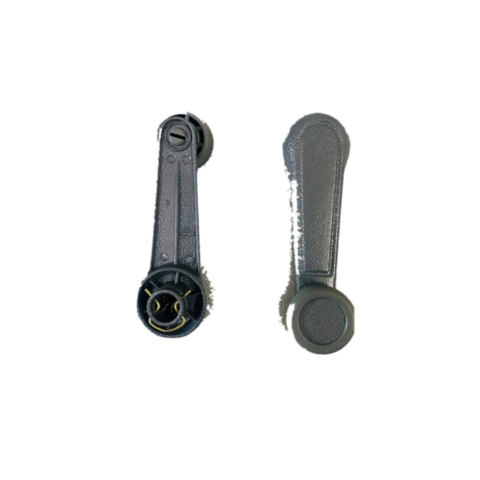 FITS SUZUKI SAMURAI 80-95 DOOR WINDOW HANDLES PAIR GREY METAL