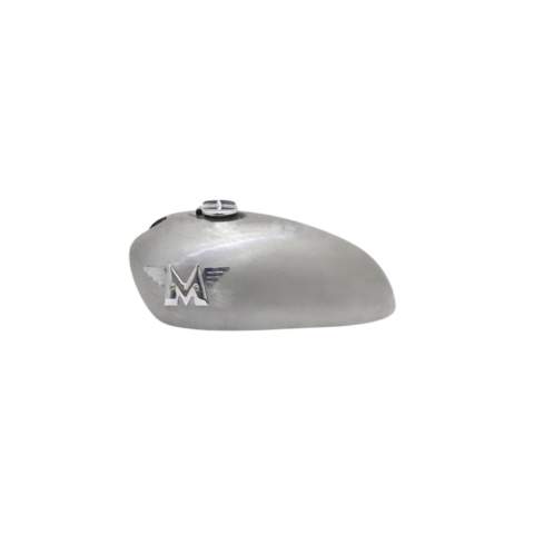 Gas Tank For Matchless G3L Trial Series In Raw With Fuel Cap & Badges