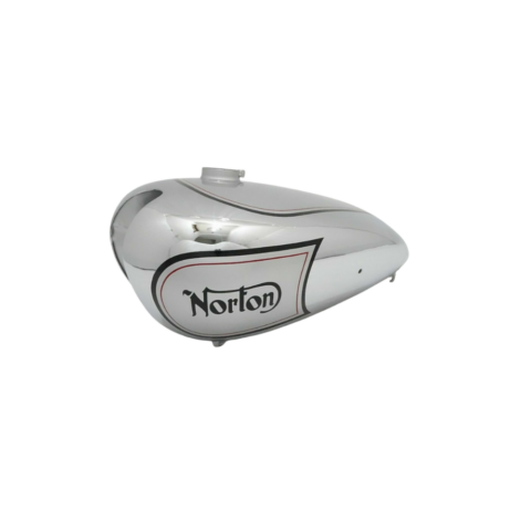 Gas Tank For Norton 16H In Silver Paint Chrome