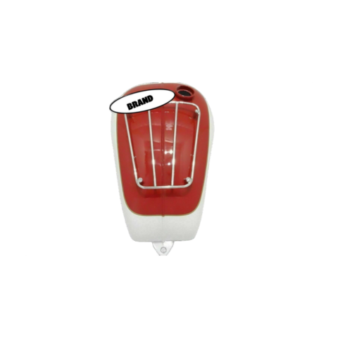 Gas Tank For Triumph T120 Bonneville 3.5 Gallon In Cream & Red Painted With Rack