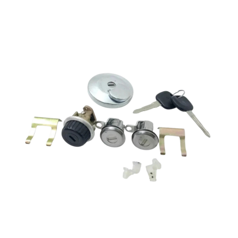 Fits Suzuki Samurai Sierra Lockable Fuel Cap Door Glove Box Lock Set