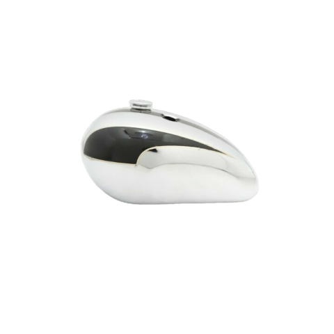 Gas Tank For Triumph T140 Chrome & Black Paint + Cap