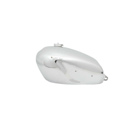 Gas Tank For Norton Dominator Model 7 Chrome + Cap (No Gauge)