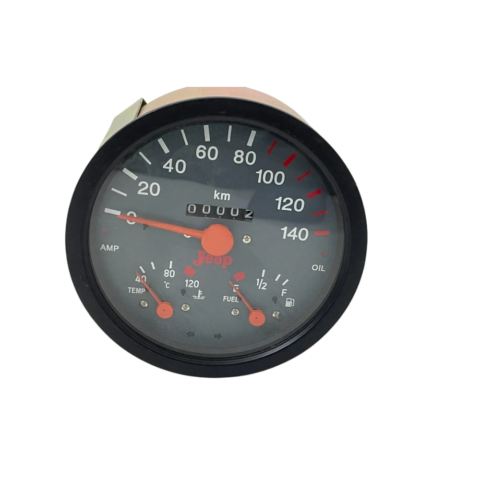 Fits Willys jeeps Speedo Cum Temperature Fuel Meter & Amp. Oil Indicator